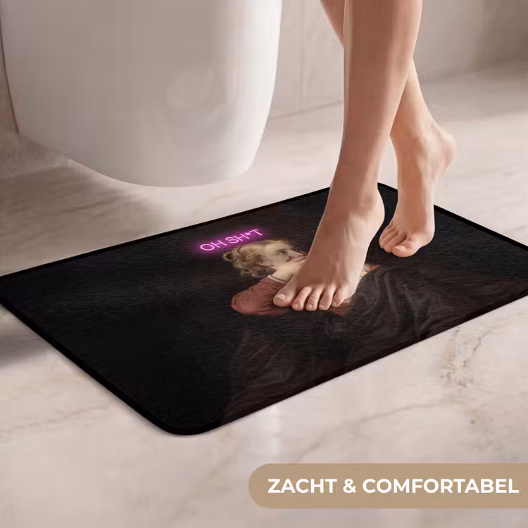 WC Mat - Quote - Neon - vrouw — 7
