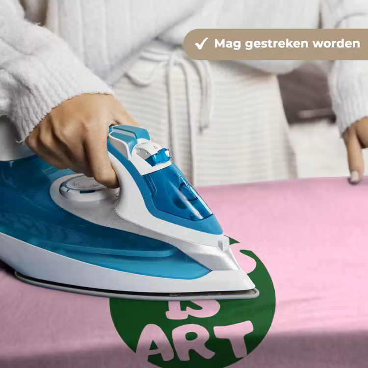 Wandkleed - This is art - Tekst - Cirkel - Groen — 6