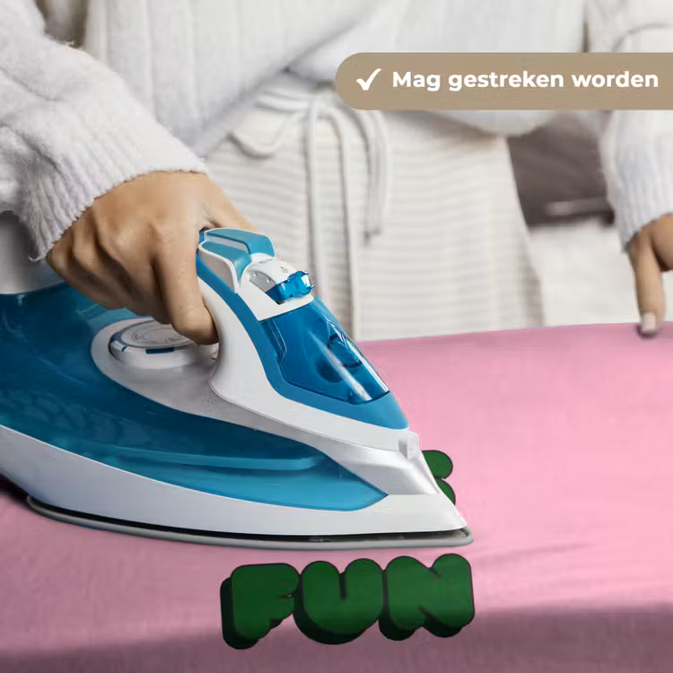 Wandkleed - Yes fun - Groen - Roze — 6