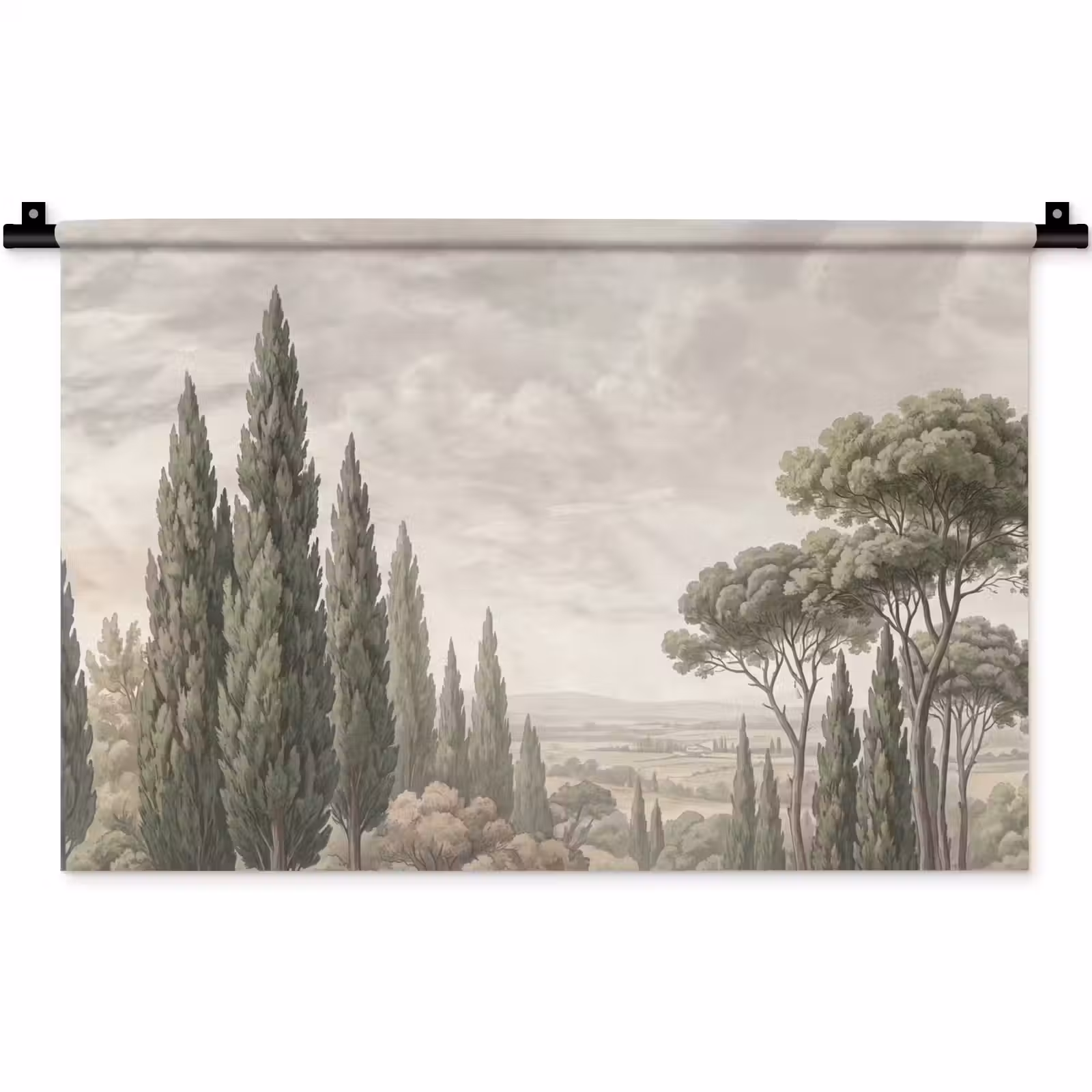 Wandkleed - Vallei - Bos - Natuur - Groen — 1