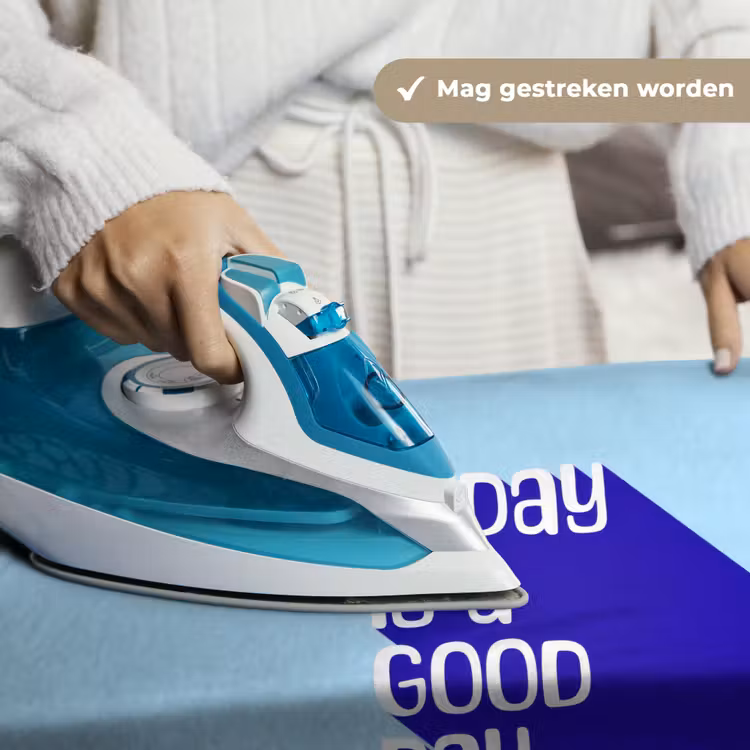 Wandkleed - Today is a good day - Blauw - Schaduw — 6