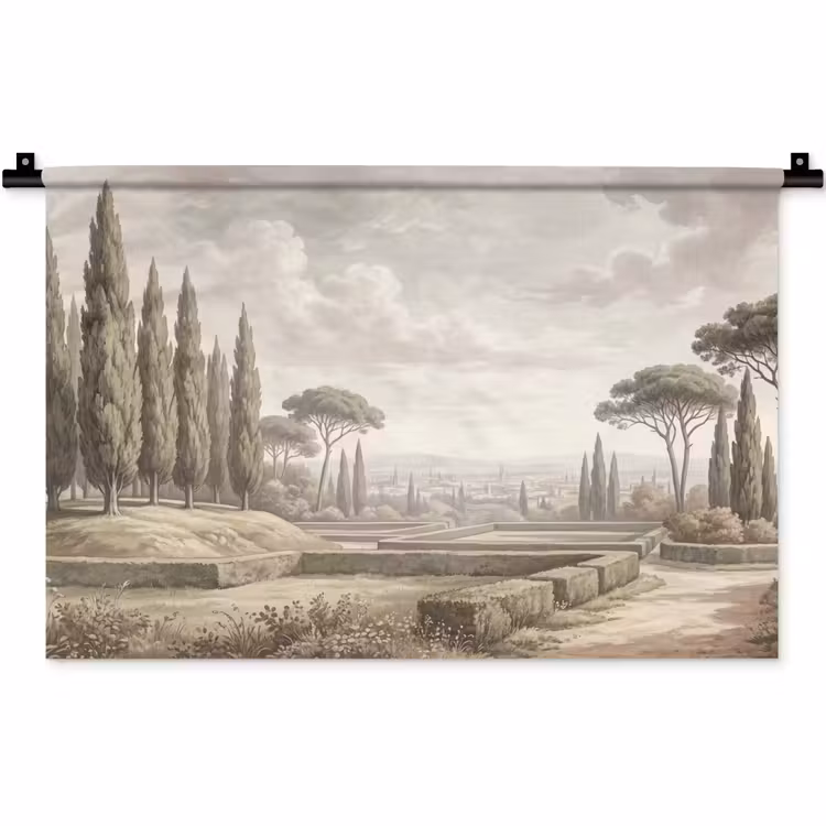 Wandkleed - Vallei - Tuin - Natuur - Groen — 1