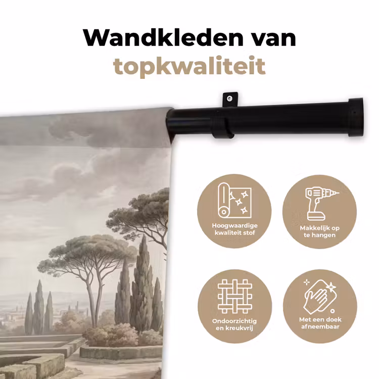 Wandkleed - Vallei - Tuin - Natuur - Groen — 3