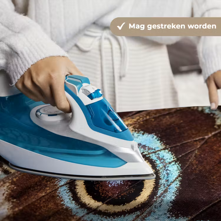 Wandkleed - Vleugels - Vlinder - Blauw — 6