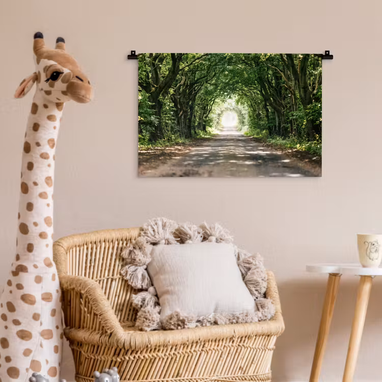 Wandkleed - Weg - Bomen - Natuur - Groen — 5