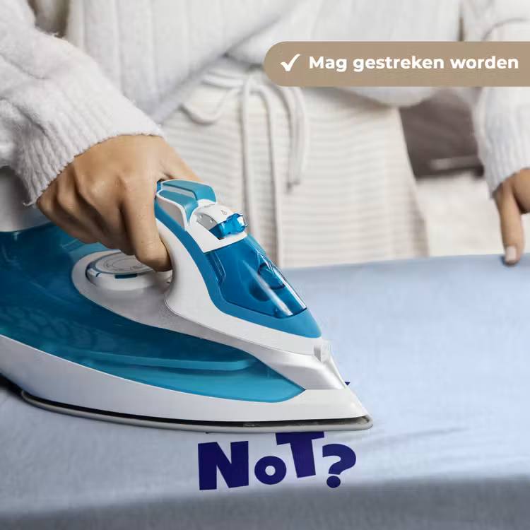 Wandkleed - Why not - Blauw - Licht blauw - Quote — 6