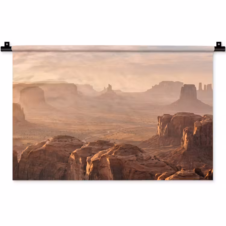 Wandkleed - Woestijn - Landschap - Natuur — 1