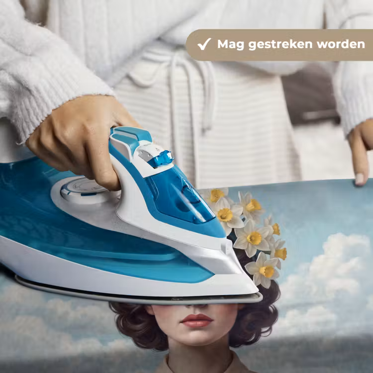 Wandkleed - Vrouw - Narcissen - Geel — 6
