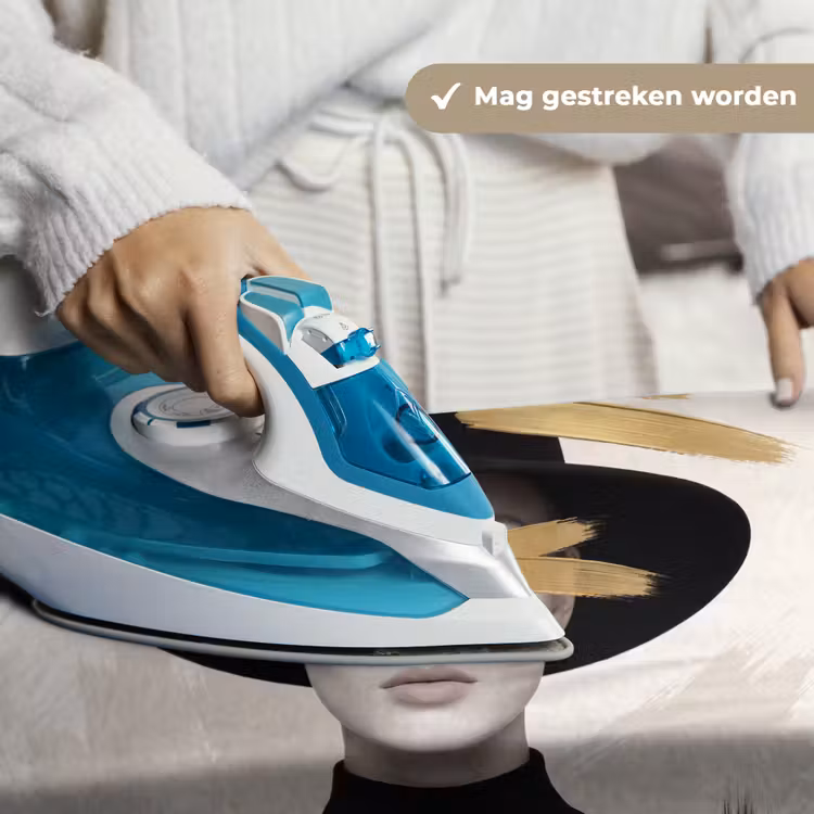 Wandkleed - Vrouw - Portret - Modern - Goud - Kunst — 6