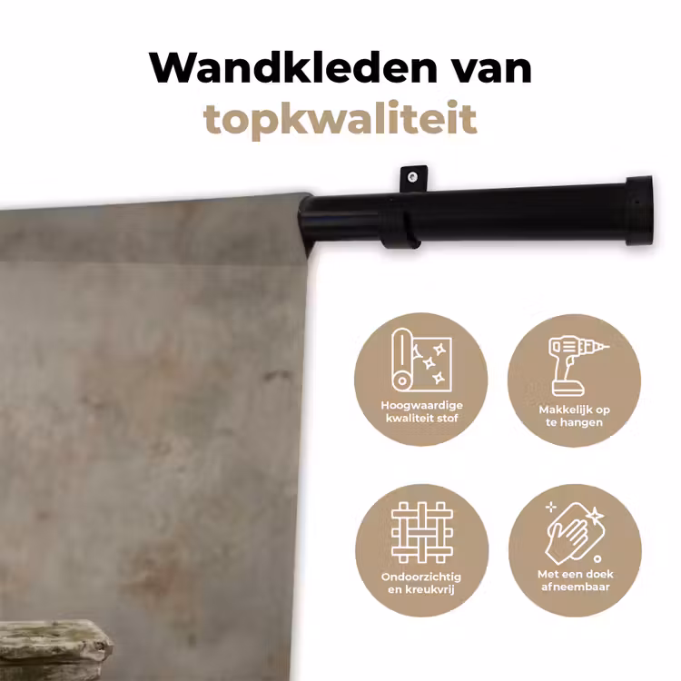 Wandkleed - Zwaan - Elegant - Dieren - Wit — 3