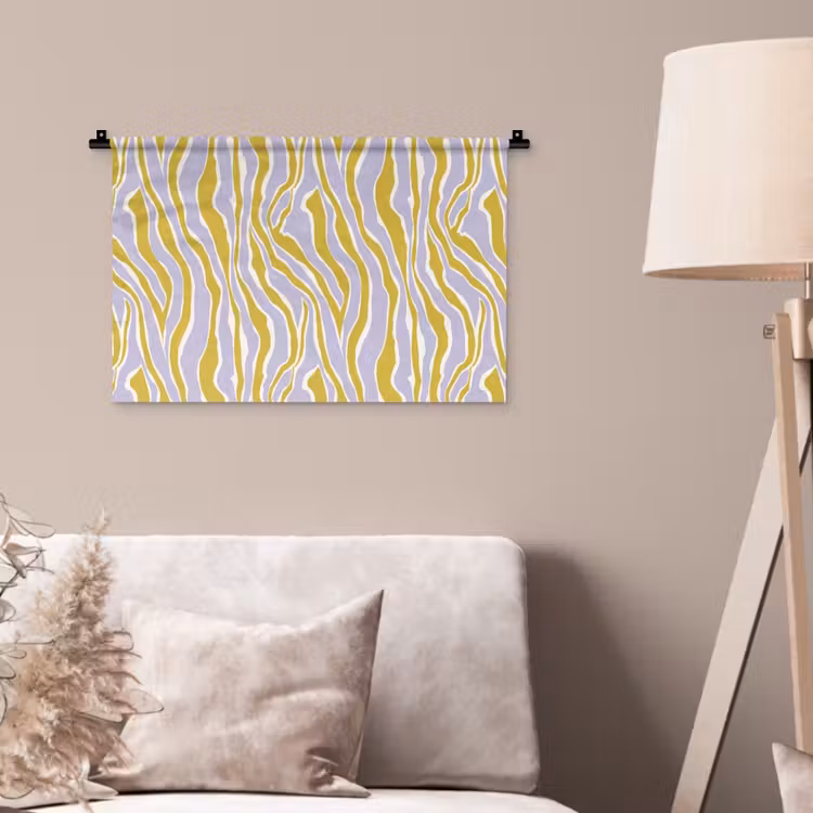 Wandkleed - Zebra - Modern - Meerkleurig — 2