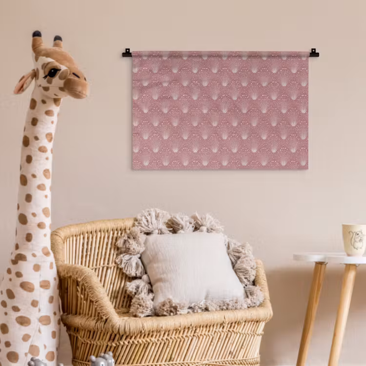 Wandkleed - Trendy - Patroon - Roze — 5