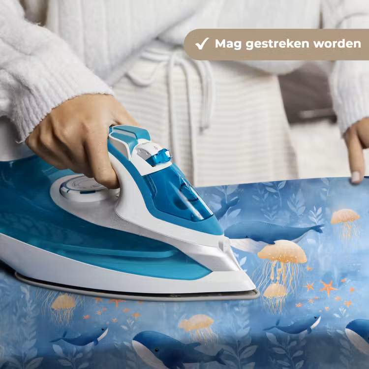 Wandkleed - Walvissen - Oceaan - Blauw — 6
