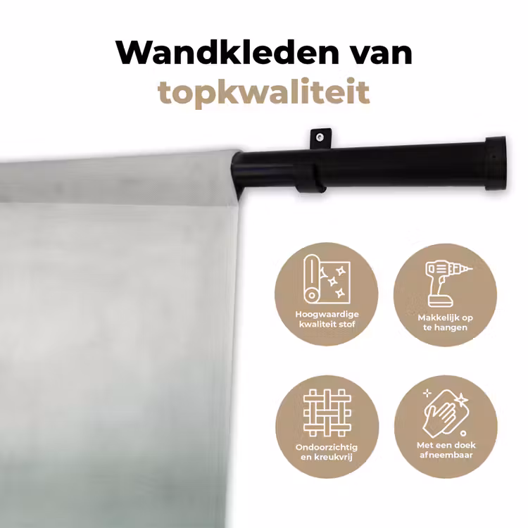 Wandkleed - Vogel - Vlucht - Natuur - Minimalistisch — 3