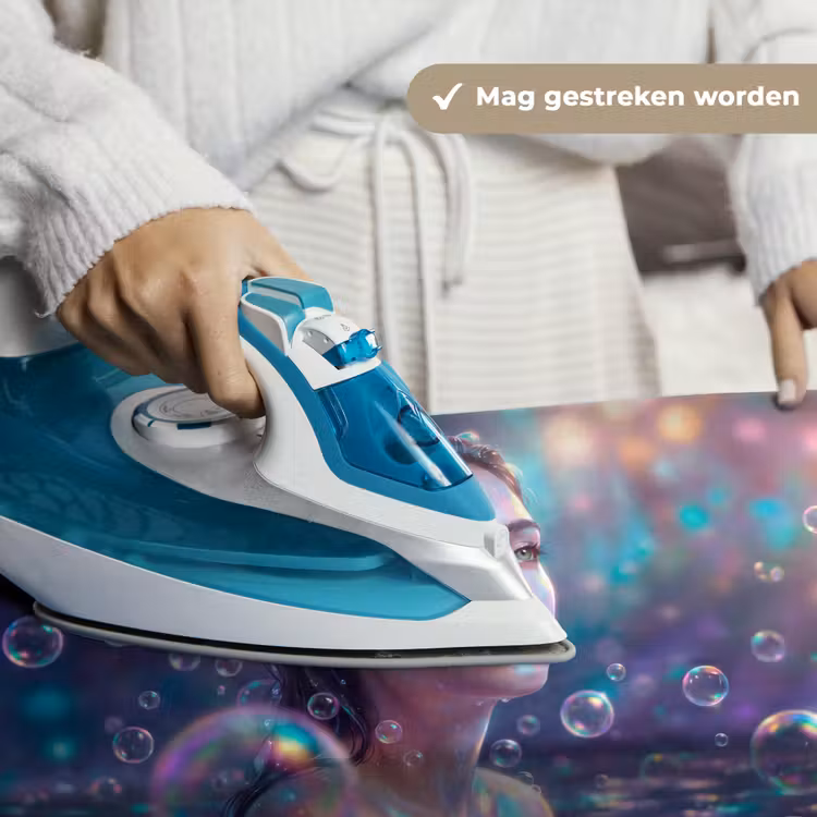 Wandkleed - Vrouw - Water - Portret - Kleurrijk - Modern — 6