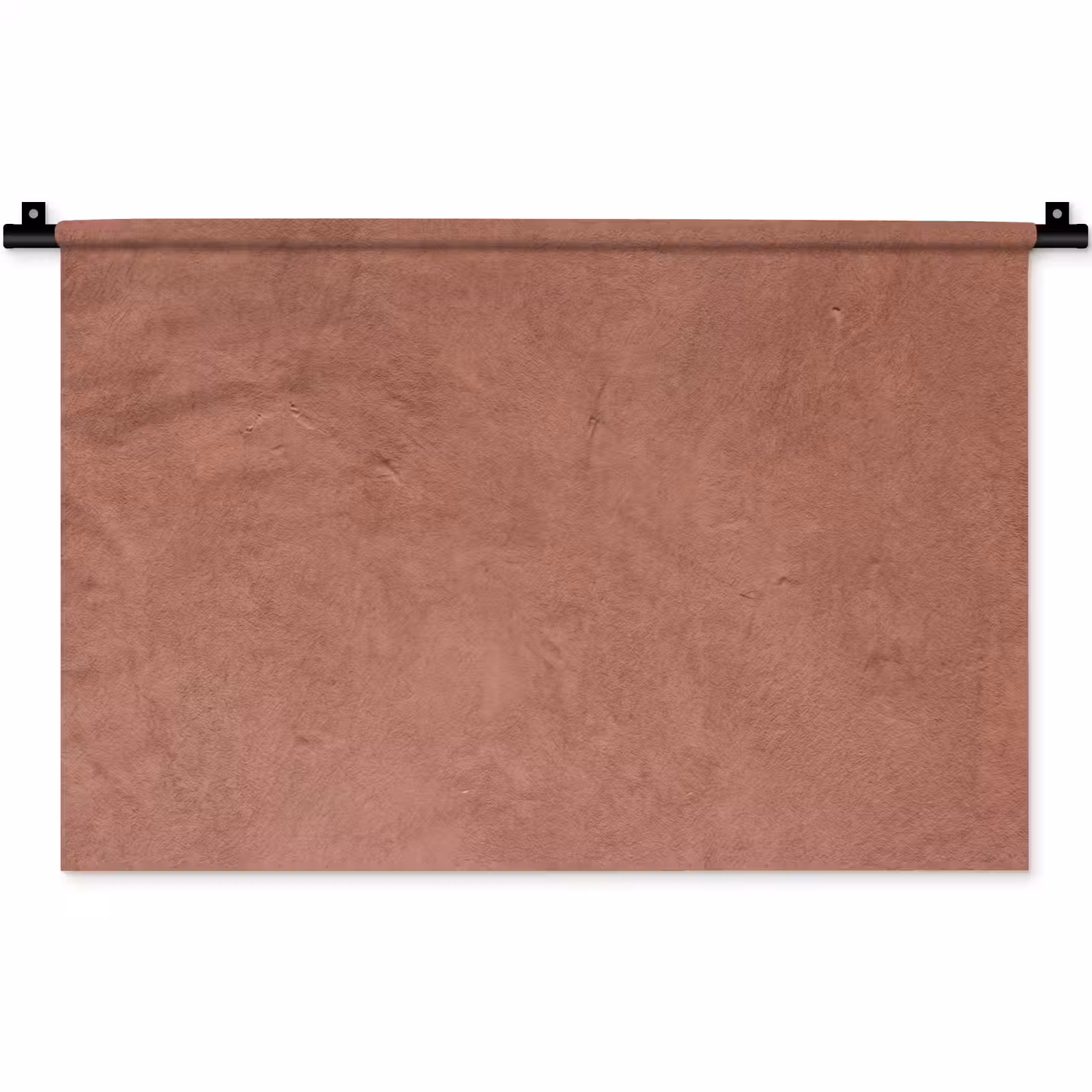 Wandkleed - Textuur - Roodbruin - Grof - Modern — 1