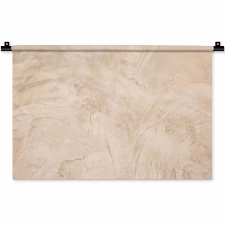 Wandkleed - Textuur - Patroon - Abstract - Modern - Beige — 1