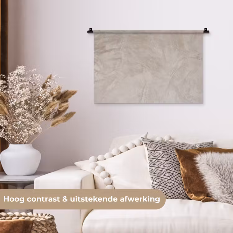 Wandkleed - Textuur - Wand - Modern - Beige - Abstract — 4