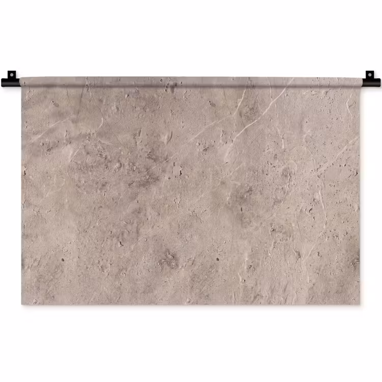 Wandkleed - Textuur - Steen - Patroon - Rustiek - Beige — 1