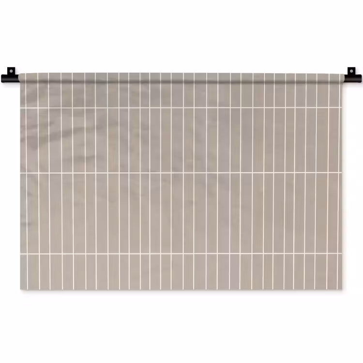Wandkleed - Verticaal - Wandtegel - Licht Beige — 1