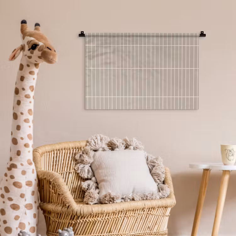Wandkleed - Verticaal - Wandtegel - Licht Beige — 5