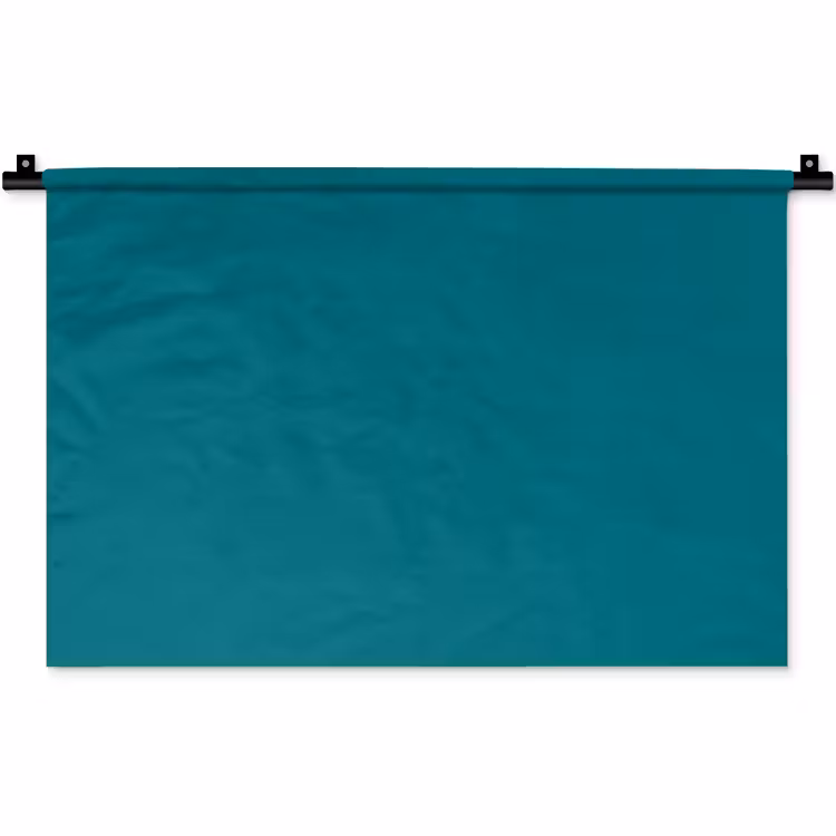 Wandkleed - Tropical - Peacock - Blauw — 1