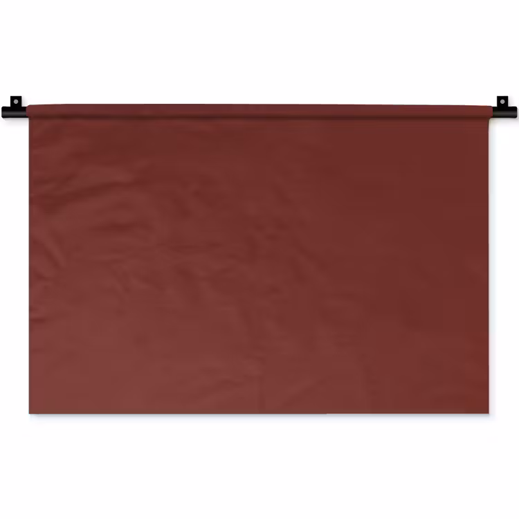 Wandkleed - Valentine - Velvet - Rood — 1