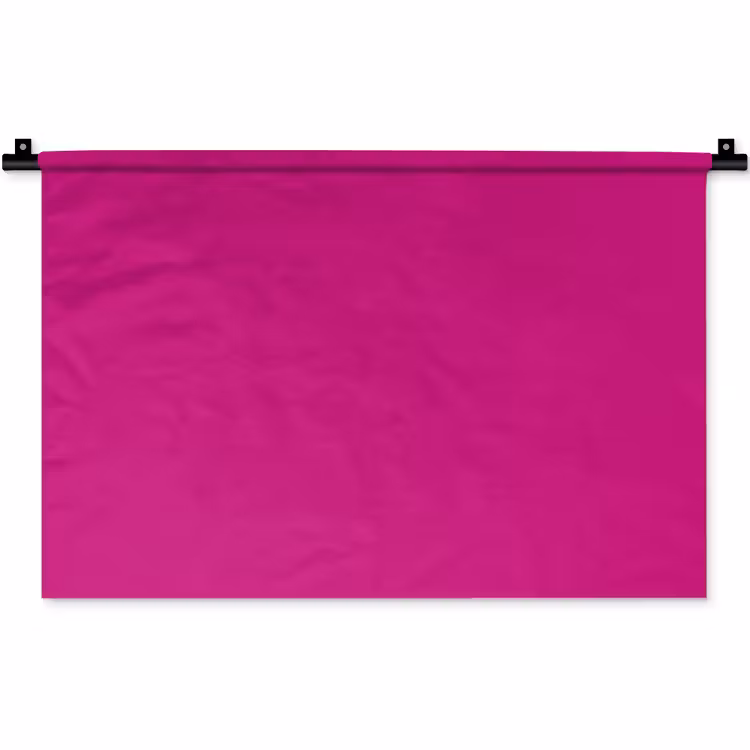 Wandkleed - Velvet - Magenta - Roze — 1