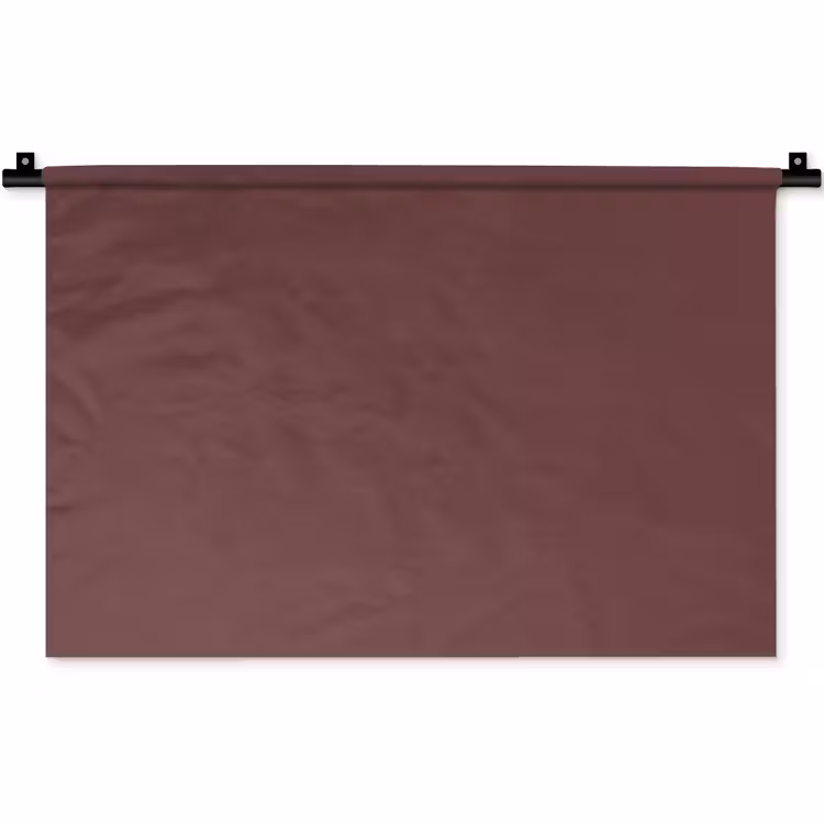 Wandkleed - Velvet - Merlot - Rood — 1