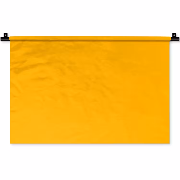 Wandkleed - Vivid - Amber - Geel — 1
