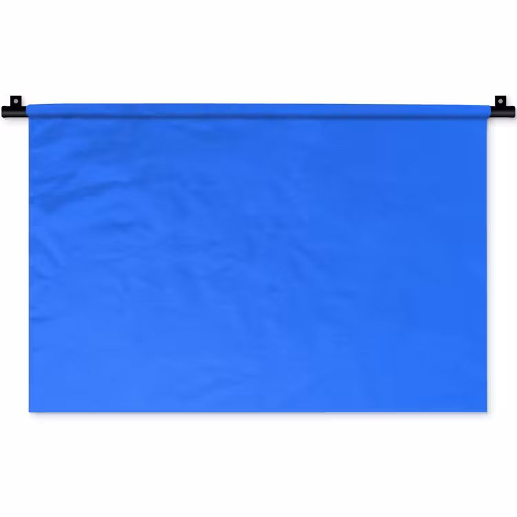 Wandkleed - Vivid - Cobalt - Blauw — 1