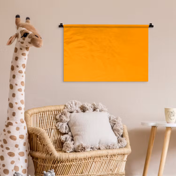 Wandkleed - Warm - Ochre - Oranje — 5