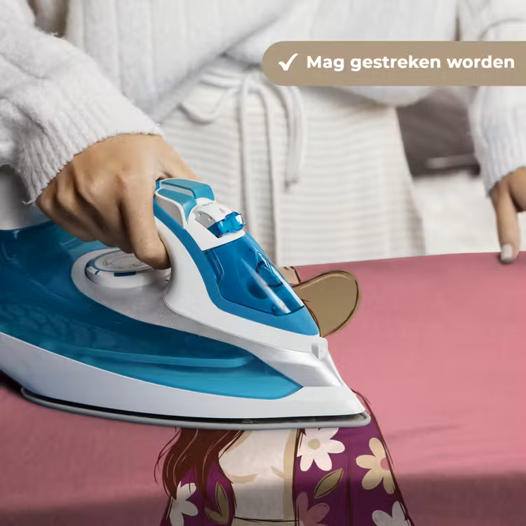 Wandkleed - Vrouw - Hoed - Portret - Illustratie - Roze — 6