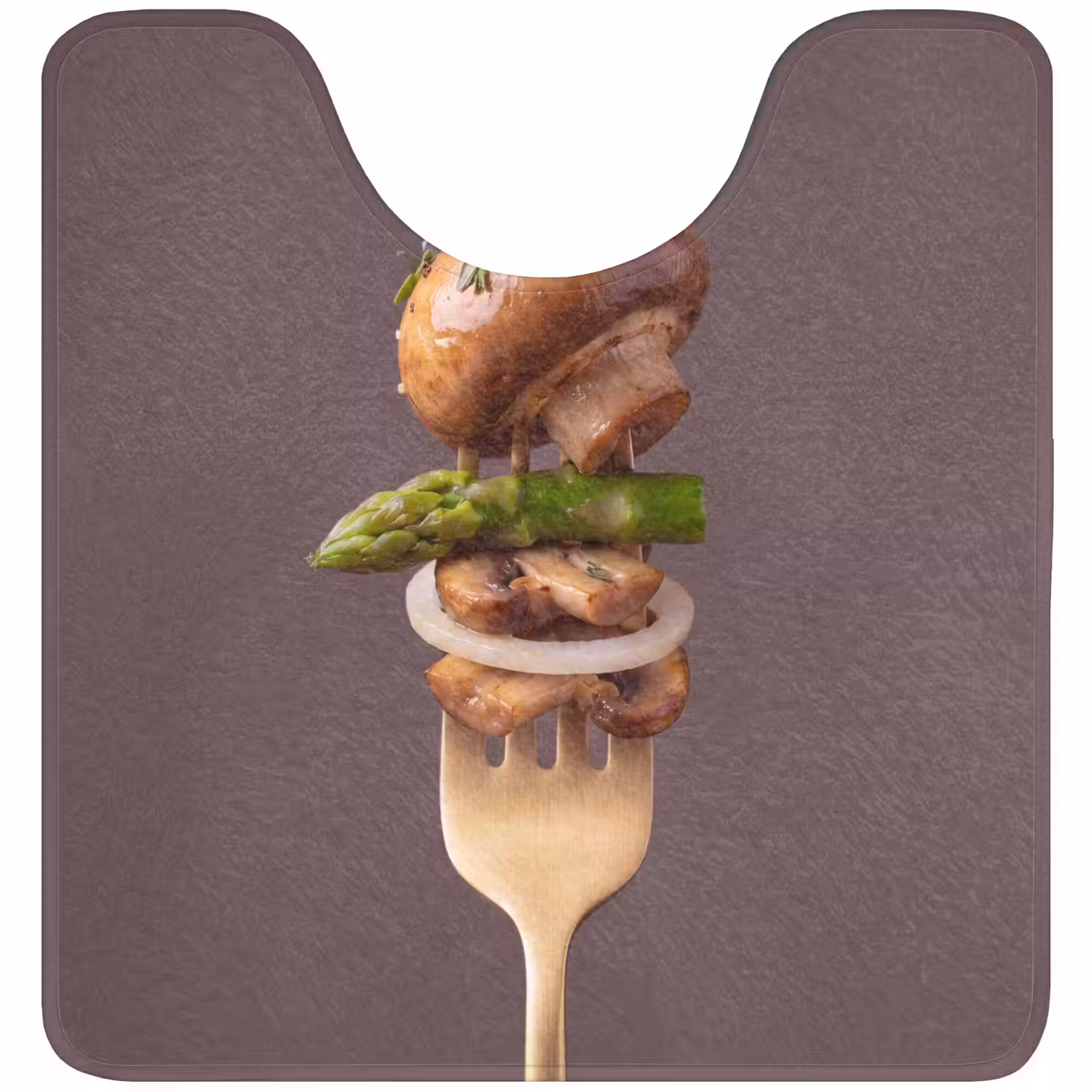 WC Mat - Eten - Gestapeld - Vork — 1