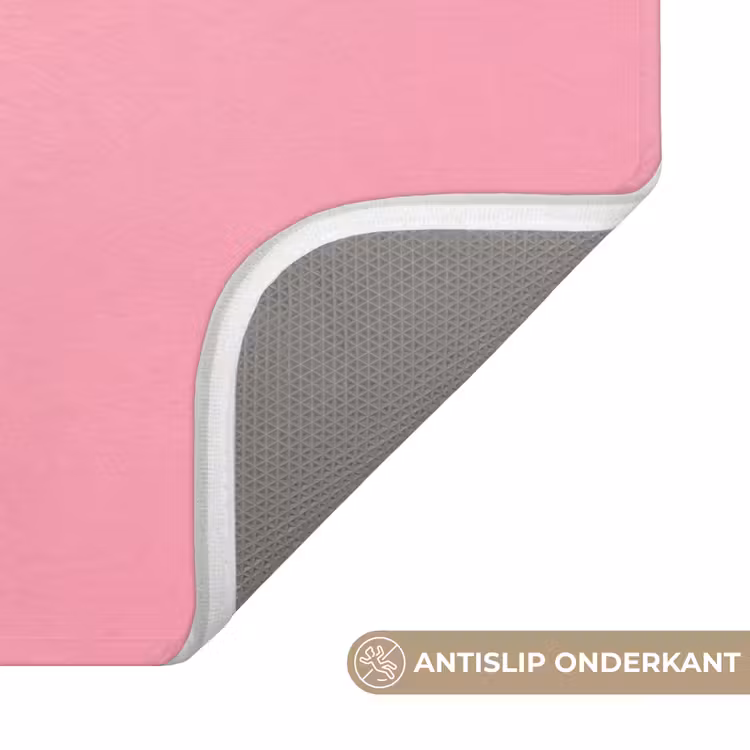 WC Mat - Eten - Vork - Roze — 4