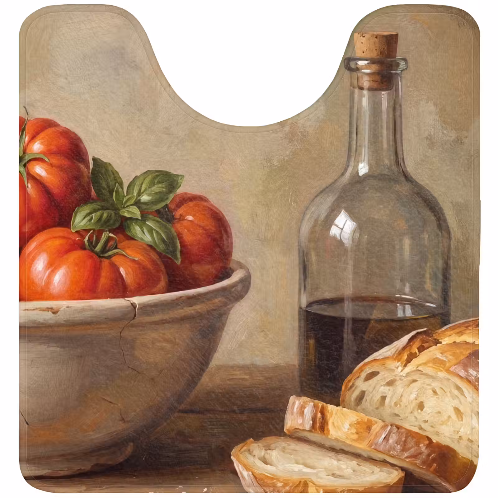 WC Mat - Tomaten - Kom - Eten — 1