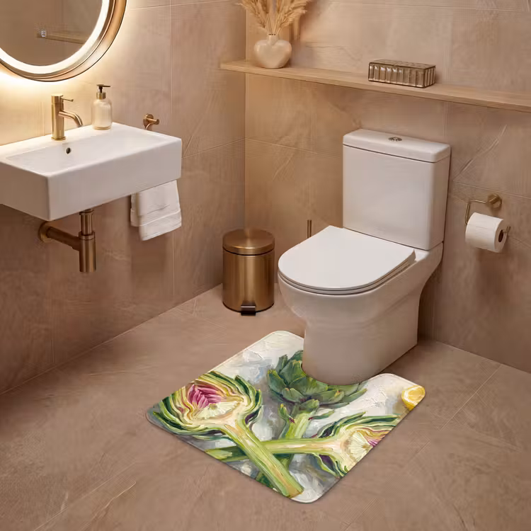 WC Mat - Artisjok - Citroen - Eten — 3
