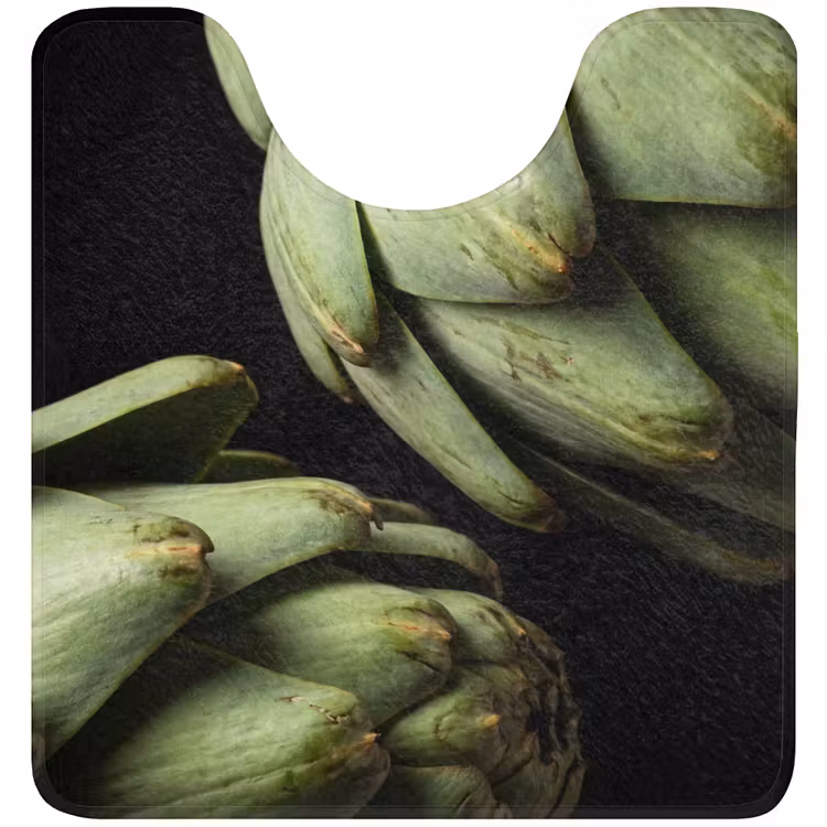 WC Mat - Artisjok - Groen - Eten — 1