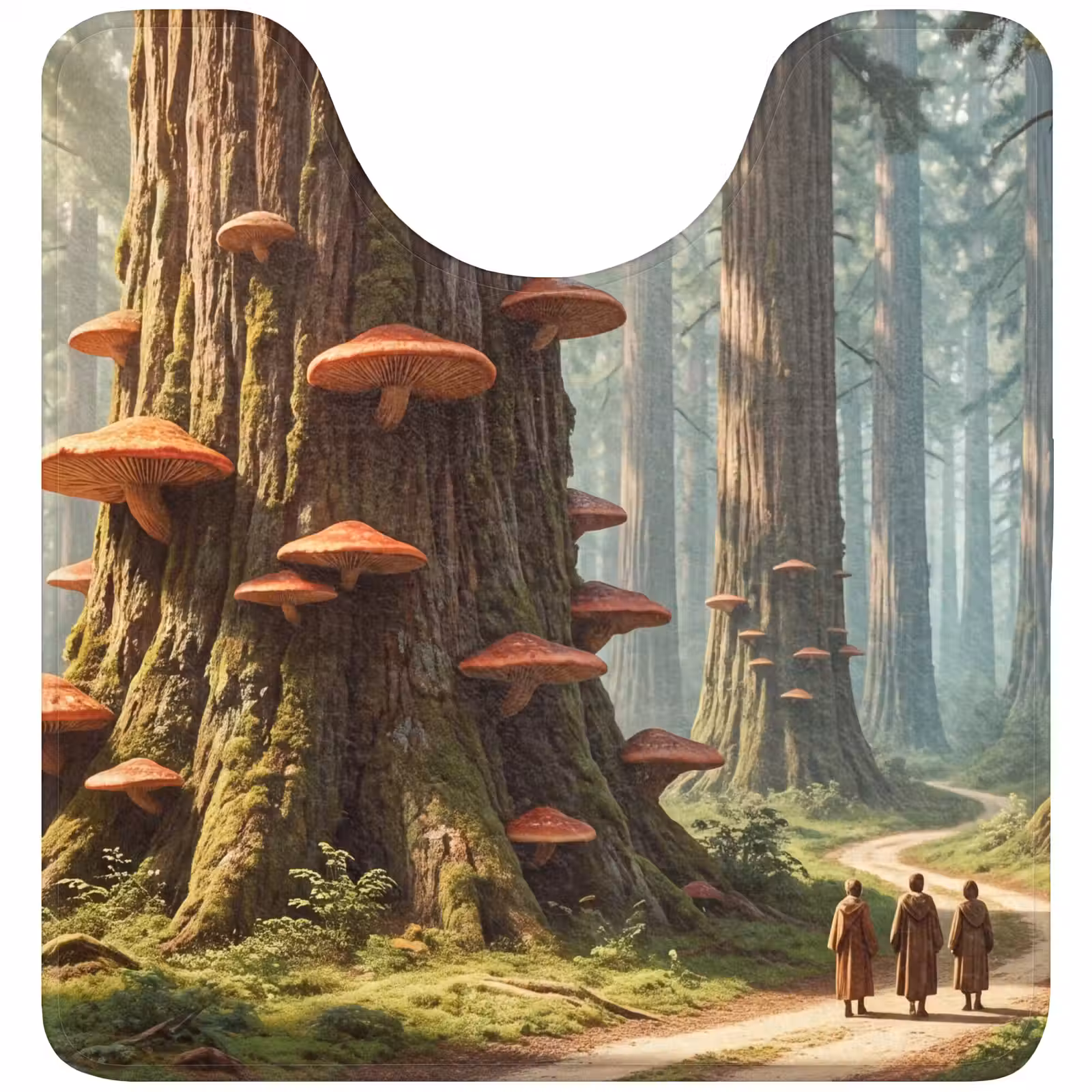 WC Mat - Bos - Bomen - Natuur — 1