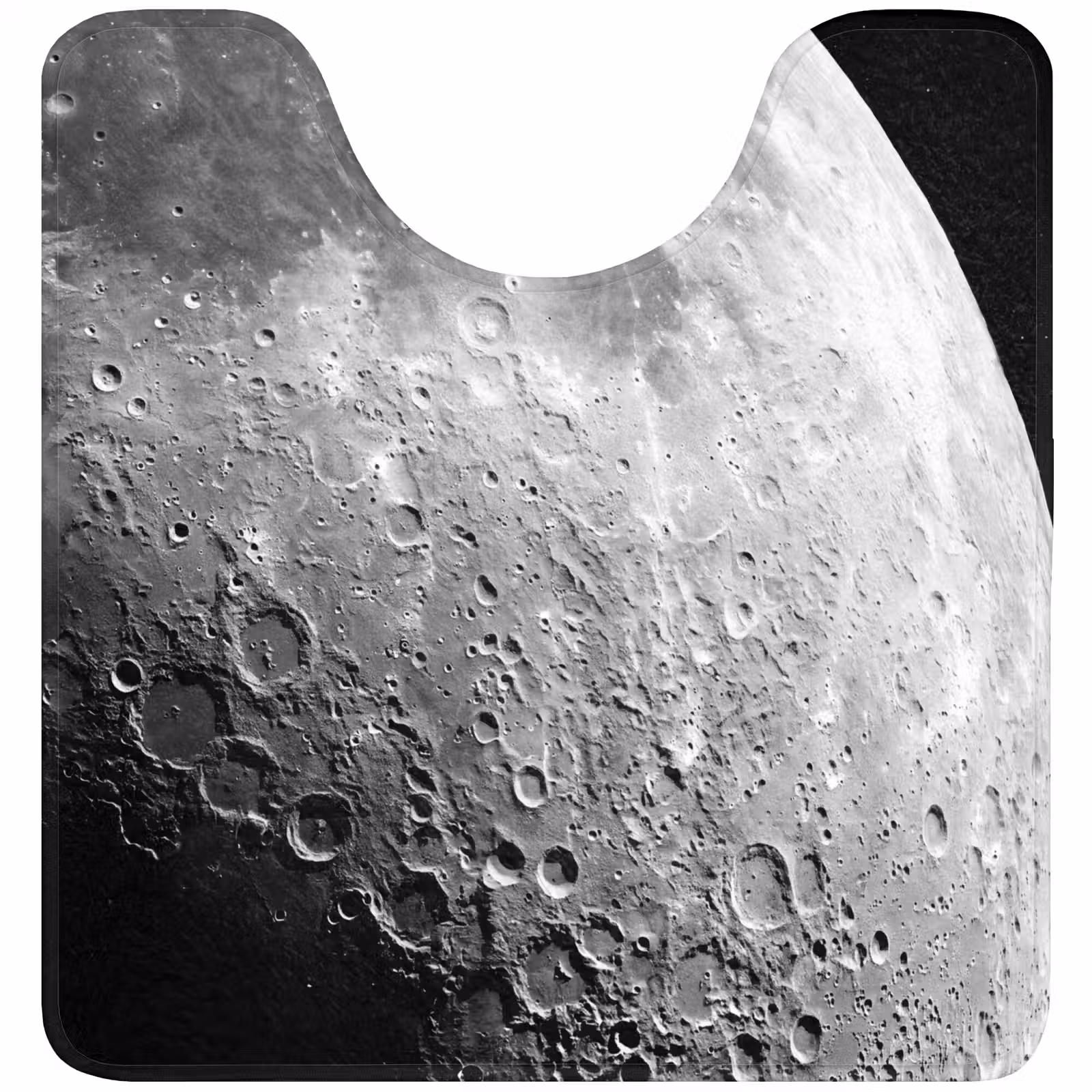 WC Mat - Maan - Kraters - Ruimte — 1