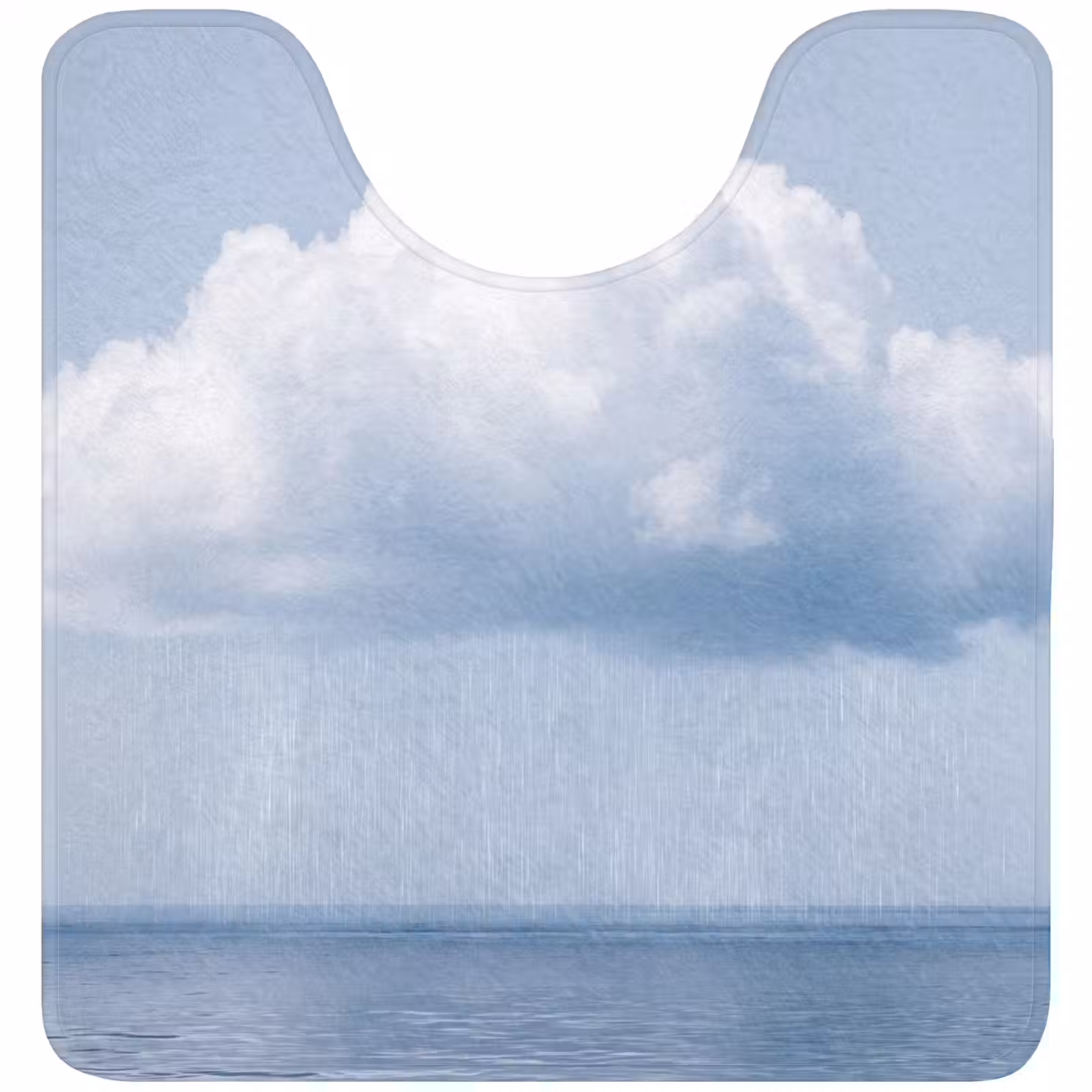 WC Mat - Wolk - Regen - Natuur — 1
