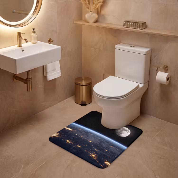 WC Mat - Aarde - Nacht - Ruimte — 3
