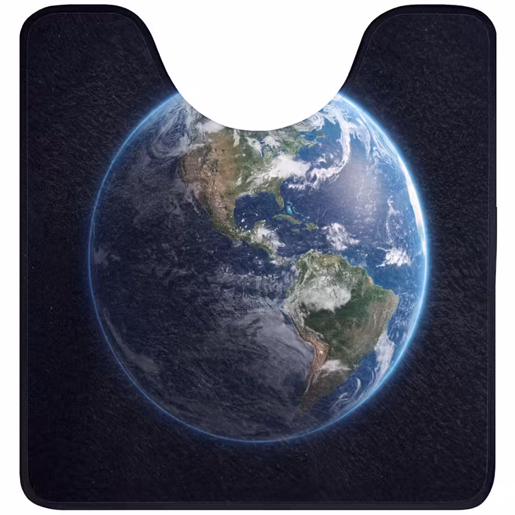 WC Mat - Aarde - Ruimte - Kosmos — 1