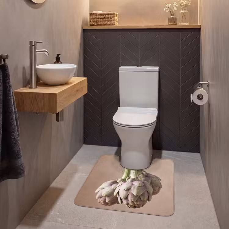 WC Mat - Artisjokken - Hangend - Groenten — 2