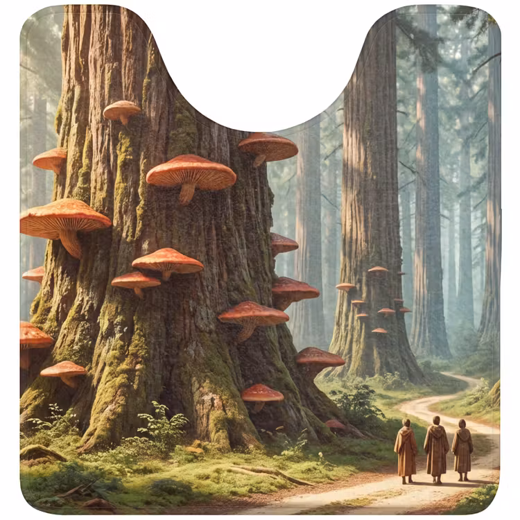 WC Mat - Bos - Bomen - Natuur — 1