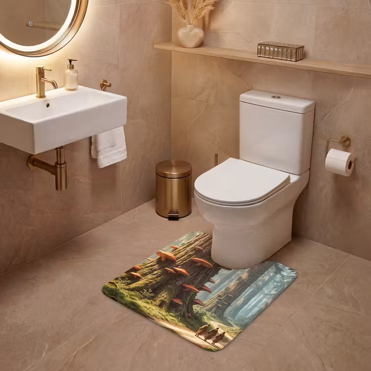 WC Mat - Bos - Bomen - Natuur — 3
