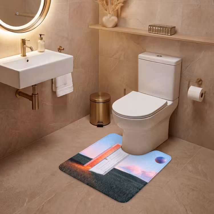 WC Mat - Deur - Fantasie - Ruimte — 3