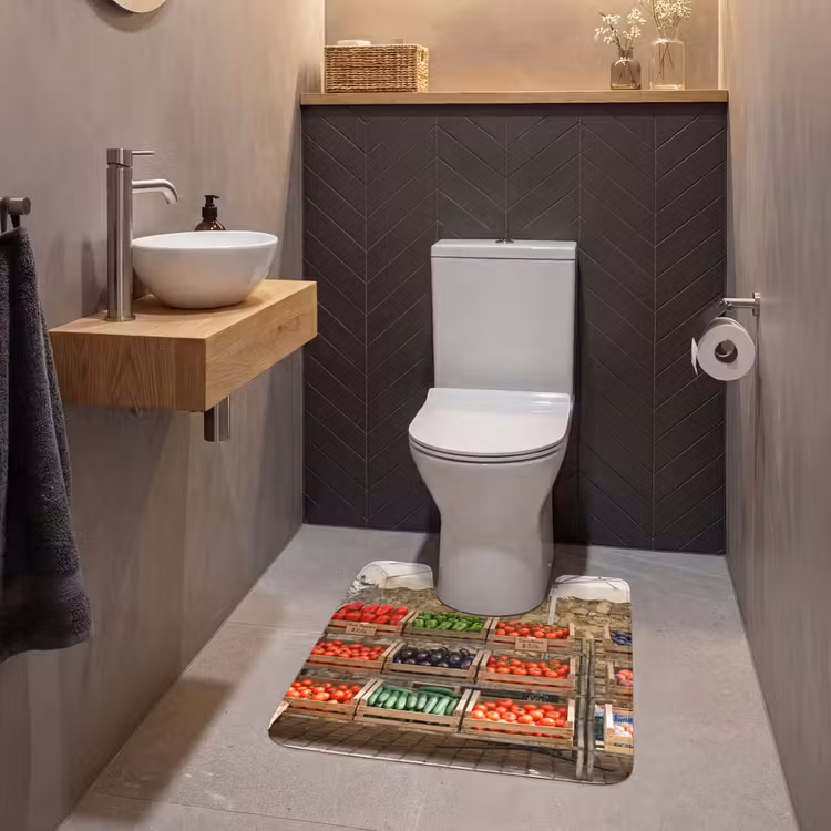 WC Mat - Eten - Markt - Vers — 2