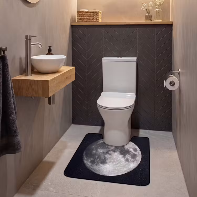 WC Mat - Maan - Sterren - Ruimte — 2