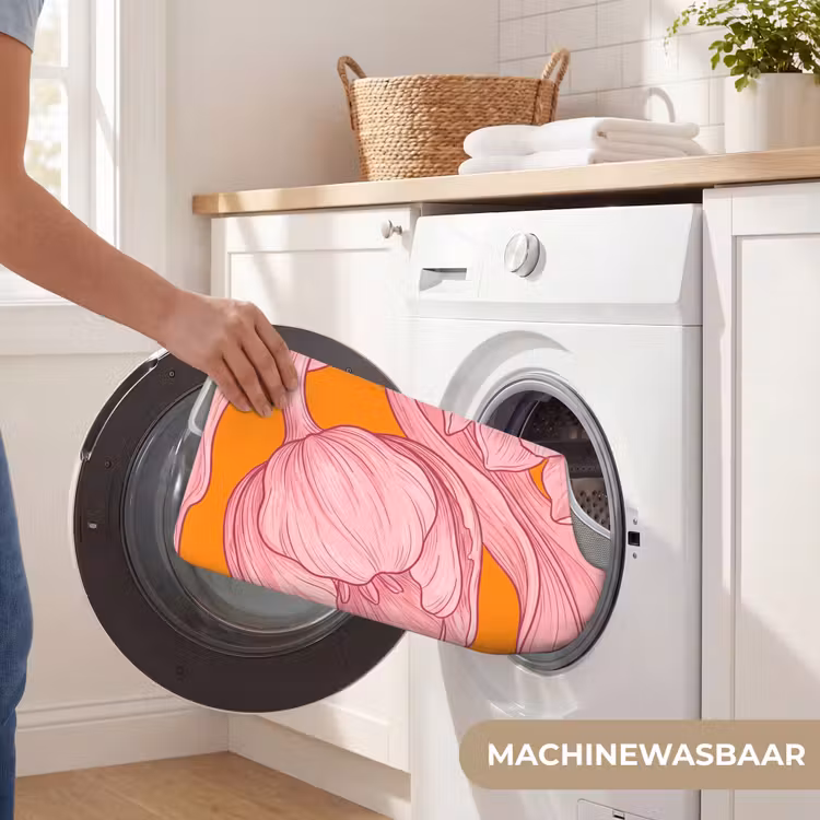 WC Mat - Roze bloemen - Modern — 6